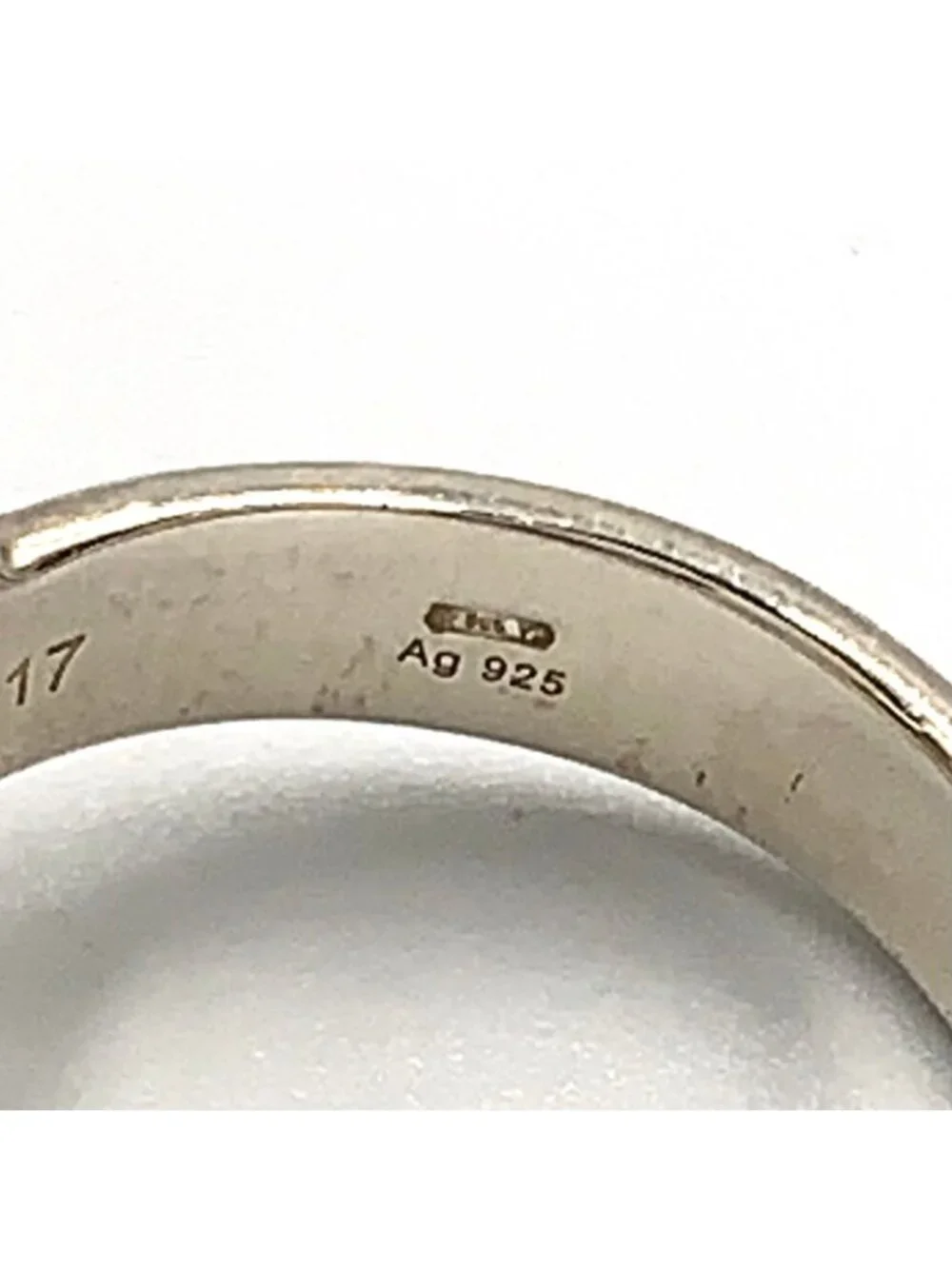 Gucci Interlocking Silver Ring